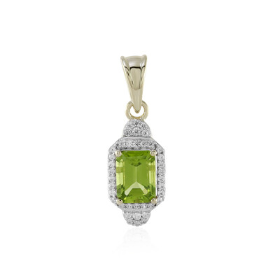 9K Peridot Gold Pendant (Adela Gold)