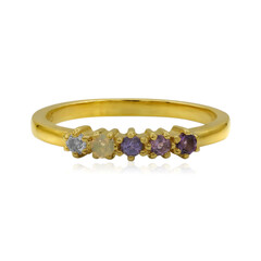 Zambian Amethyst Silver Ring
