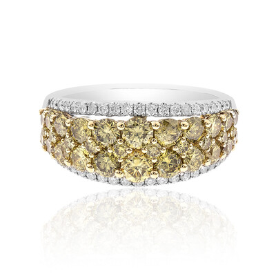 14K SI1 Yellow Diamond Gold Ring (CIRARI)
