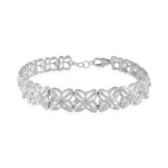 Zircon Silver Bracelet