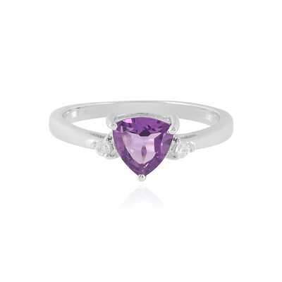 Siberian Amethyst Silver Ring