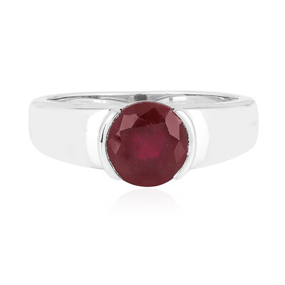 Madagascar Ruby Silver Ring