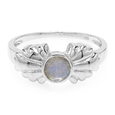 Romanian Spectrolite Silver Ring