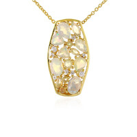 Welo Opal Silver Necklace
