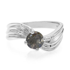Romanian Spectrolite Silver Ring