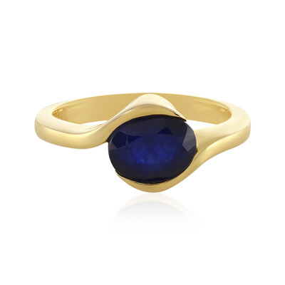 Madagascar Blue Sapphire Silver Ring