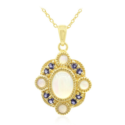 Welo Opal Silver Necklace