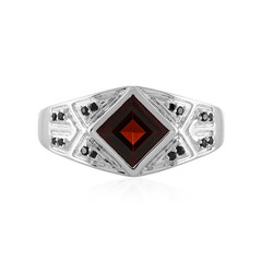 Indian Garnet Silver Ring
