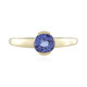 9K AAA Tanzanite Gold Ring