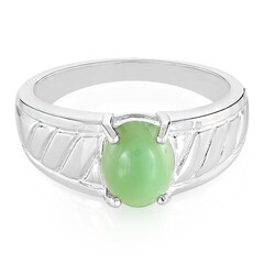 Imperial Chrysoprase Silver Ring