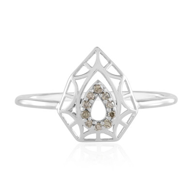 9K I2 Champagne Diamond Gold Ring (Ornaments by de Melo)