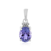 Tanzanite Silver Pendant