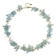Brazilian Aquamarine Silver Necklace (Riya)