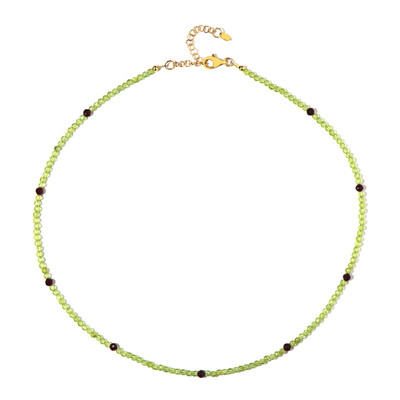 Peridot Silver Necklace