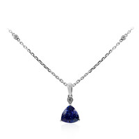 18K AAA Tanzanite Gold Necklace (CIRARI)