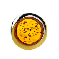Baltic Amber Silver Pendant