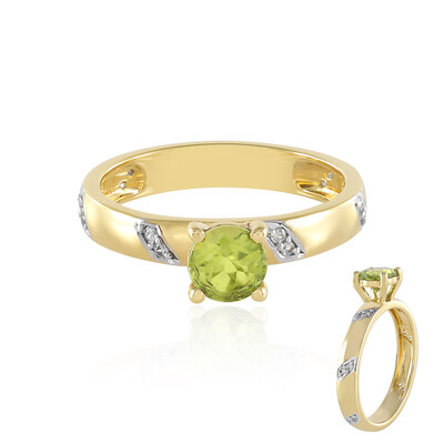 Peridot Silver Ring