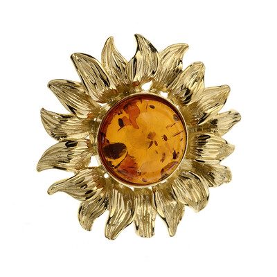 Baltic Amber Silver Pendant (dagen)