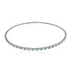 14K AAA Kenya Tsavorite Gold Bangle (CIRARI)