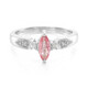 Padparadscha Sapphire Silver Ring