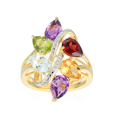 Zambian Amethyst Silver Ring
