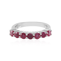 Madagascar Ruby Silver Ring