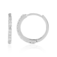 Zircon Silver Earrings