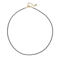 Black Hematite Silver Necklace