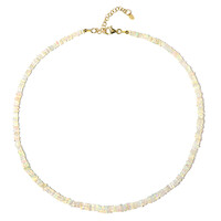 Welo Opal Silver Necklace
