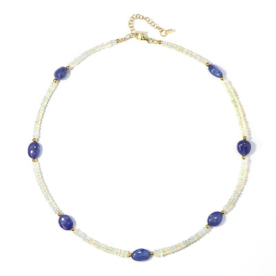 Welo Opal Silver Necklace
