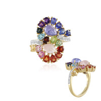 Tanzanite Silver Ring