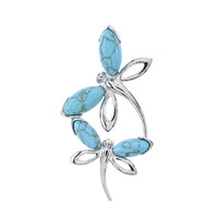 Turquoise Silver Pendant