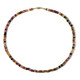 Fancy Tourmaline Silver Necklace