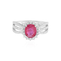 18K Mozambique Ruby Gold Ring