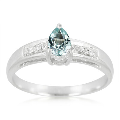 Paraiba Tourmaline Silver Ring