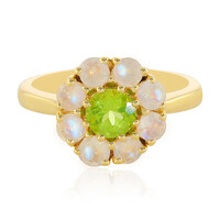 Arizona Peridot Silver Ring