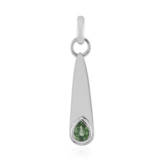 Tulear Green Sapphire Silver Pendant (Pallanova)