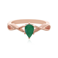 Socoto Emerald Silver Ring