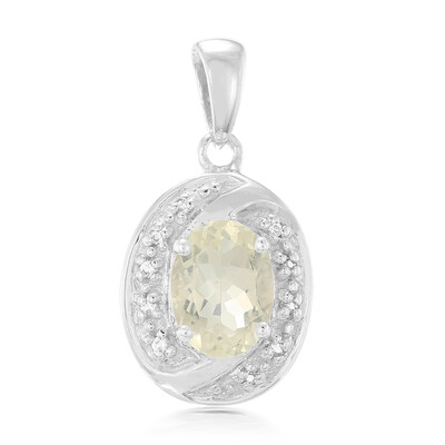 Orthoclase Silver Pendant
