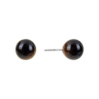 Tiger´s Eye Silver Earrings