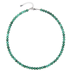 Malachite Silver Necklace