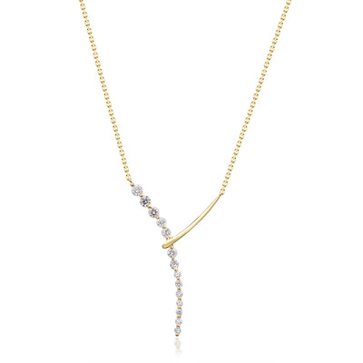 14K SI2 (H) Diamond Gold Necklace (CIRARI)