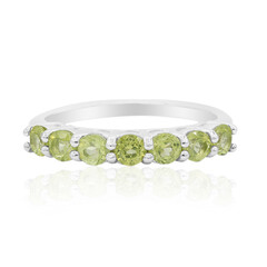 Peridot Silver Ring