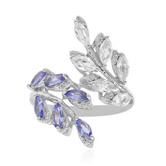 Tanzanite Silver Ring