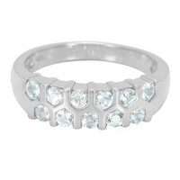 Boca Rica Aquamarine Silver Ring