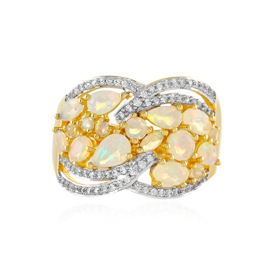Welo Opal Silver Ring