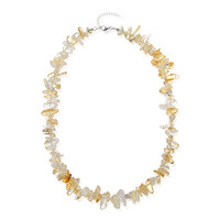 Citrine Silver Necklace