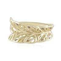 9K I2 Champagne Diamond Gold Ring (Ornaments by de Melo)