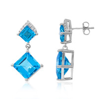 Marambaia Topaz Silver Earrings
