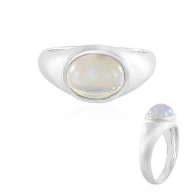 Welo Opal Silver Ring